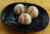 好吃的寿桃豆沙包做法图解6)