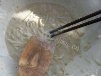 自己做的香煎茄饼做法图解3)