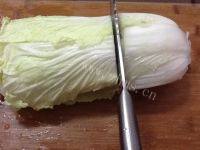 家庭版白菜汆丸子做法图解1)