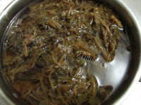 自制梅干菜烧饼做法图解6)