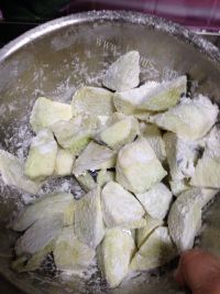 可口的酱烧茄子做法图解2)