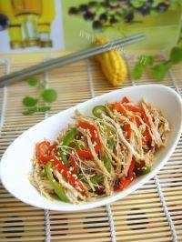 DIY双椒鸡丝