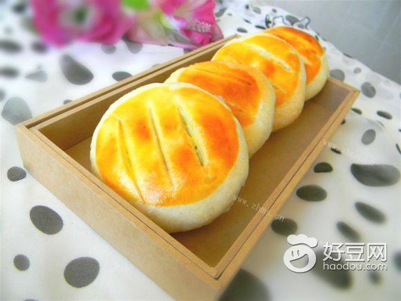 红糖糯米粉馅老婆饼