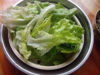 简单的生菜炒豆皮做法图解1)
