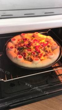 美味的芝边花式披萨做法图解44)