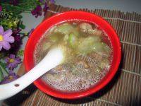家常丝瓜肉片汤