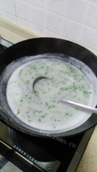 营养的小香芋土人参叶汤做法图解8)