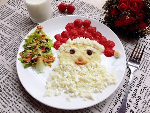 圣诞老人早餐
