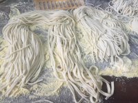 美味的铁锅豆角焖面做法图解6)