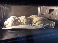 自制抹茶红豆面包做法图解9)