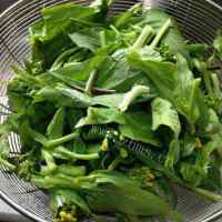 清脆爽口的清炒菜苔做法图解1)