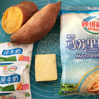 自制芝士焗红薯做法图解1)