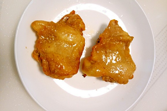 美味的烤鸡腿