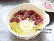 美味的香飘飘之腊肠煲仔饭做法图解5)