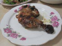 家常菜香烤鸡腿