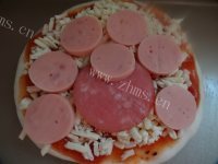 美味火鸡小披萨做法图解17)
