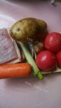 家常菜番茄牛腩汤做法图解1)