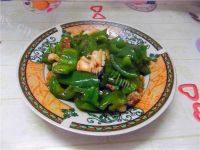 简易版青椒炒鱿鱼