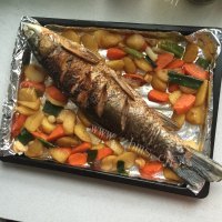 美味的麻辣烤鱼做法图解14)