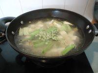 家常菜虾仁豆腐羹做法图解7)