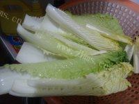 家常菜香菇白菜做法图解1)