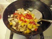家常杏鲍菇炒红腰豆做法图解11)