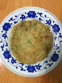 简单的煎茄饼