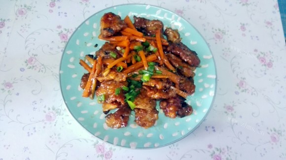 独特的锅包肉