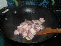 自制腐竹红烧肉做法图解6)