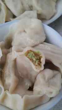 美味的鲜虾水饺