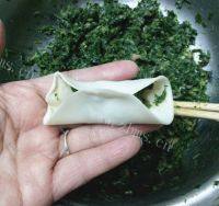 自己做的荠菜猪肉水饺做法图解9)