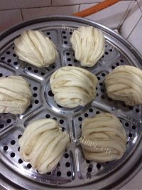 椒盐花卷做法图解8)