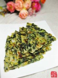 自己做的紫菜鸡蛋饼