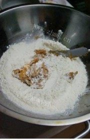 香浓的花生酱桃酥饼做法图解1)