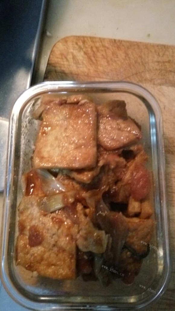 美味营养的红烧豆腐