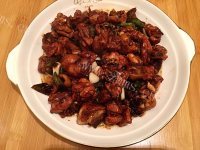 香喷喷的辣炒鸡腿做法图解7)