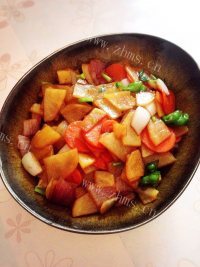 家常菜干煸土豆片