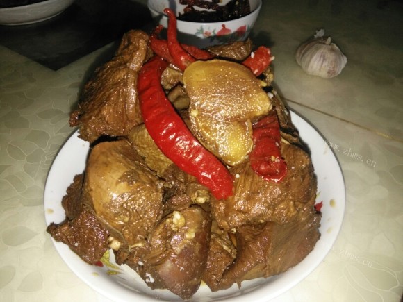 营养丰富的酱牛肉