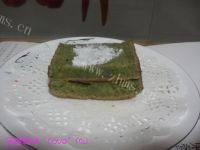 自己做的抹茶蛋糕