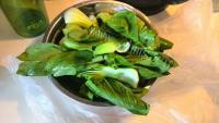 美味的香菇扒油菜做法图解1)
