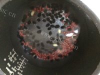 软熟的双豆小米粥做法图解2)