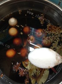 珍馐美味的卤鸡蛋做法图解5)