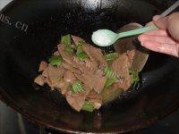 「DIY美食」青椒炒猪肝
