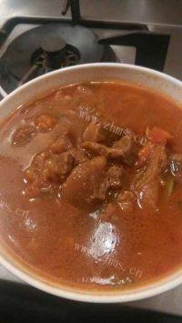 家常菜西红柿炖牛肉
