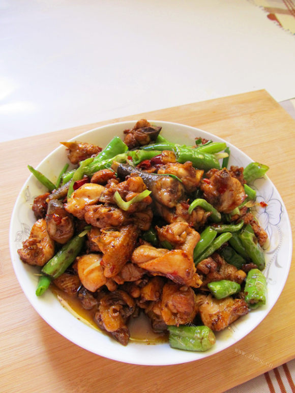 干煸鸡块