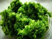 美味的什锦鸡茸菜粥做法图解7)