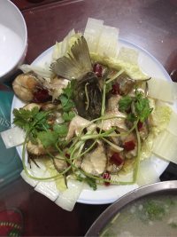 色香味俱全的孔雀开屏做法图解4)