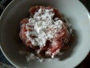 泡菜苕粉肉丝做法图解3)