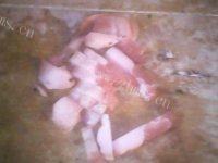 口感不错的蒜苔炒肉做法图解3)