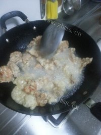 自制东北锅包肉做法图解9)